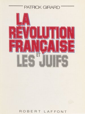 cover image of La Révolution française et les juifs